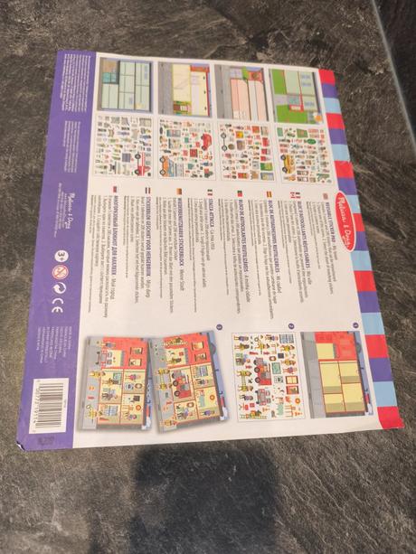 Bloky s adhéznymi samolepkami melissa & doug a iné, 