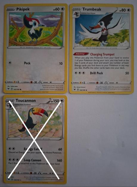 Pokémon karty "vivid voltage" (4), 
