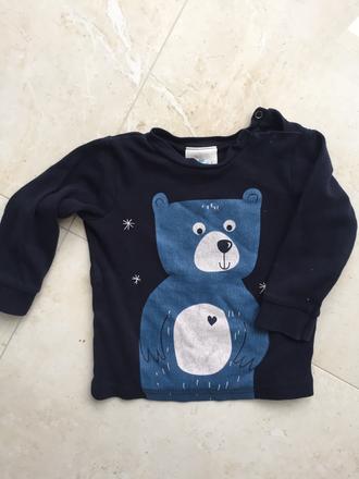 Tričko s mackom, topolino,80