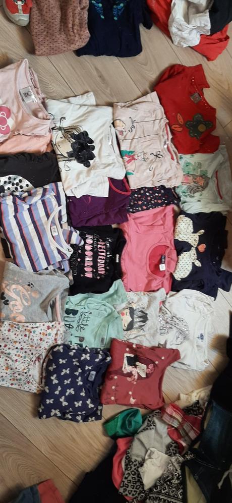 Balik tričká 110/116...20ks, 104–116