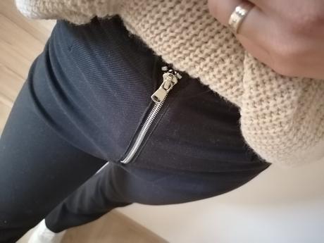 Zvonové nohavice bootcut, h&m,38