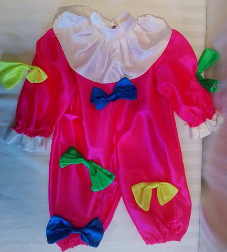 Kostým baby klaunka-šašo, fiori paolo, 56-68 cm,