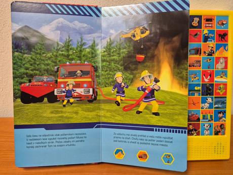 Zvuková kniha požiarnik sam, 