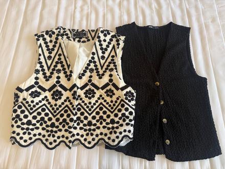 2 vesty spolu vratane postovneho, amisu,s