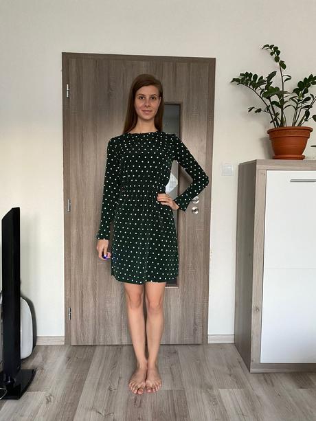 Bodkované šaty h&m č. 36, h&m,s