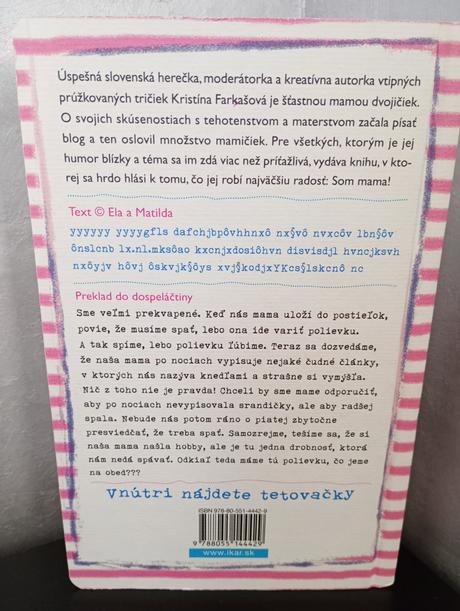 Kniha - som mama, 