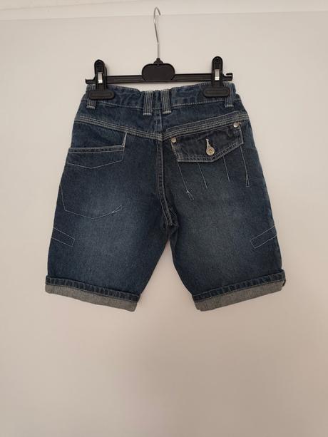 Chlapčenské rifľové kraťasy, denim,122