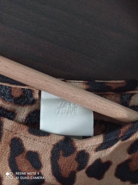 Šaty so zvieracim vzorom/leopardie, h&m,44
