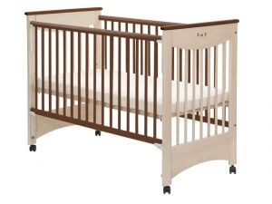 Drevená postielka mocca, šírka (cm): 60,dĺžka (cm): 120