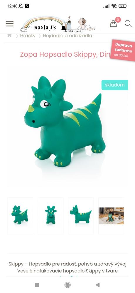 Hopsadlo dinosaurus, 