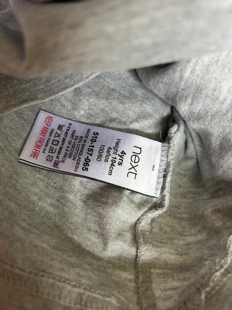 Tričko bez rukávov / tielko 4ks zn.next (veľ.104), next,104