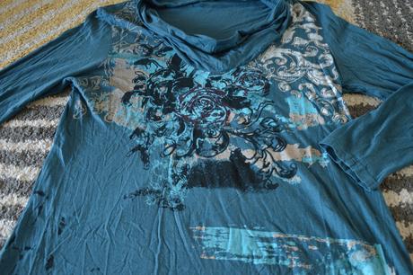 Vzorovaný top 40/42, 40