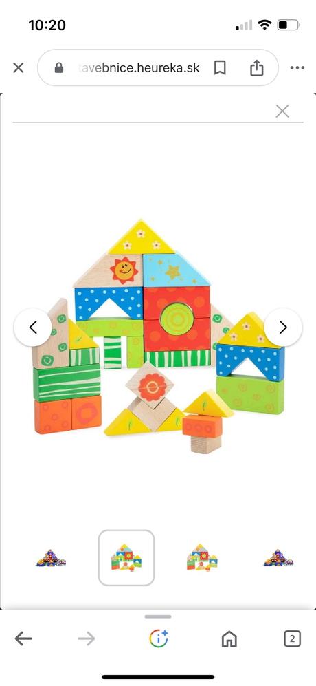 Drevené kocky 31 kusov - sviatia v tme, 