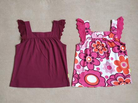 Top / tričko s čipkou veľ. 104/110, bonprix,110