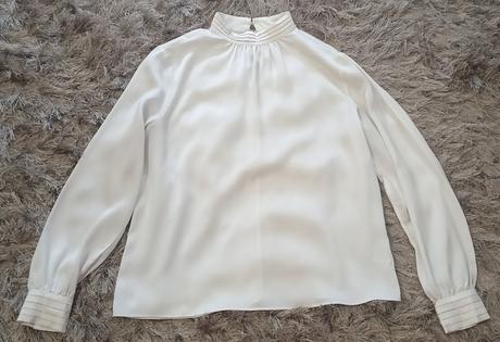 Smotanová blúzka, h&m,m