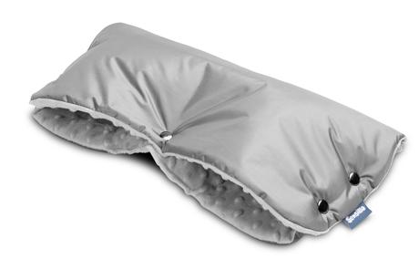 Sensillo rukávnik na kočík minky šedý, 