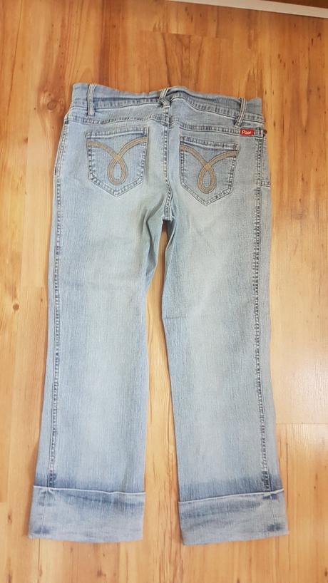 Mierne elasticke poddajné trištvrťáky,kraťasy,rifl, 38