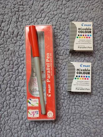 Pilot, plniace, kaligrafické pero parallel pen 1,5, 