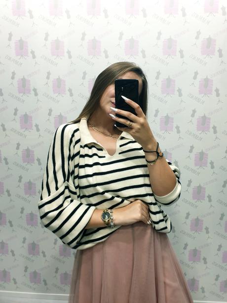 Moderný sveter uni,