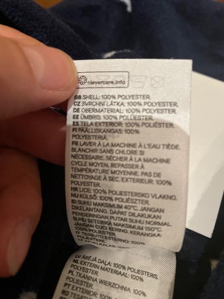 Makkučký župan h&m na 4-6 rokov, h&m,116