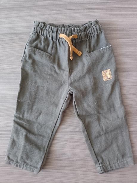 Tepláky a khaki nohavice 80, kik,80