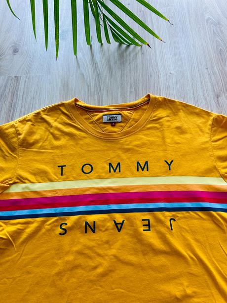 Krásne tričko značky tommy jeans, pc 40 eur, tommy hilfiger,s