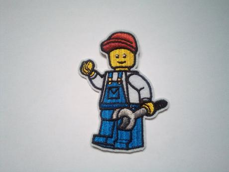 Nažehľovačka legový panáčik 7,3x4,5cm (nz450), 