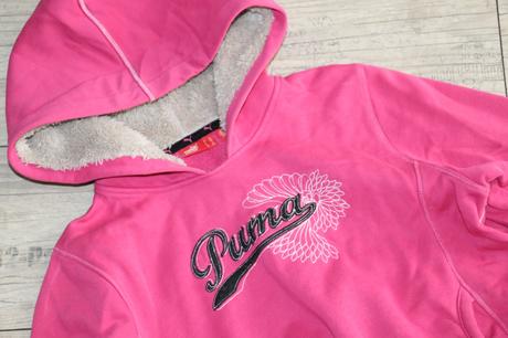 Ružová mikina, puma,xl