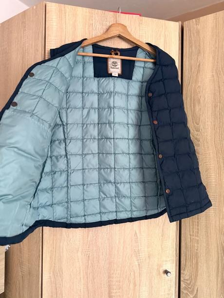 Tmavomodrá prešívaná pánska vesta timberland, timberland,l