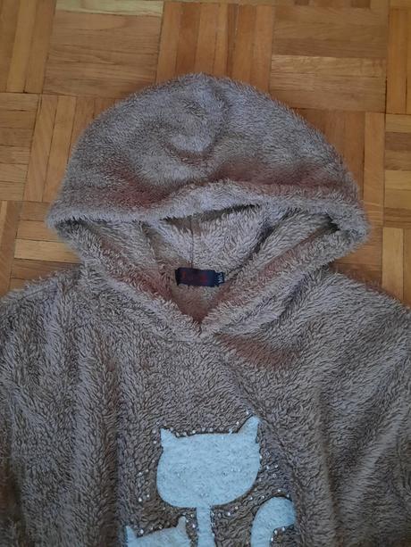 Dámska huňatá mikina, m