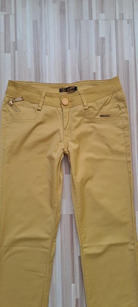 Horčicové nohavice v.27, s