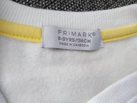 Mikina primark nenosená., primark,134