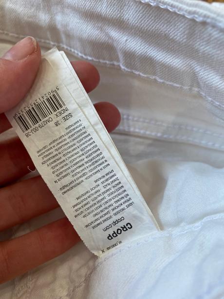 Biele kraťase , šortky, 38