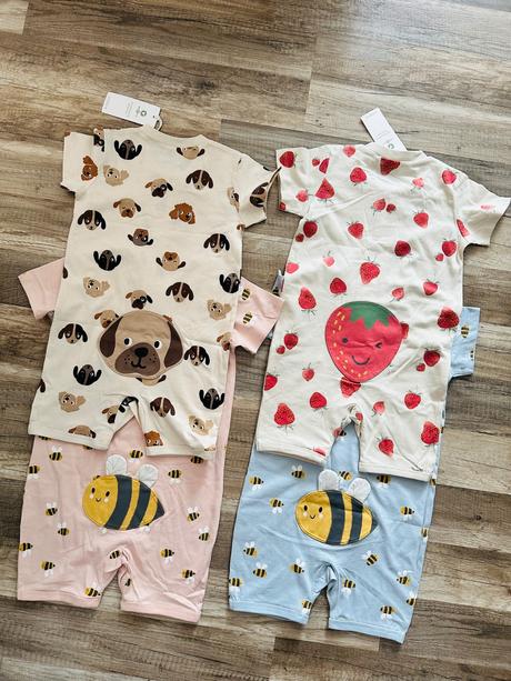 Pyzama letne overal lindex (mix veľkostí), lindex,74 - 104