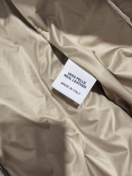 Luxusna bunda flo&clo s pravou kozusinkou, xs