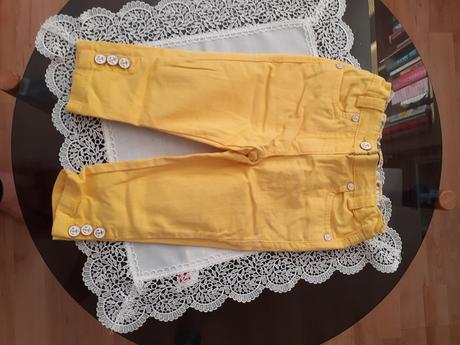 Zlte nohavice original marines pre 3r.dievca, original marines,110