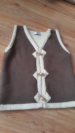 Vesta s kožušinkou, 140