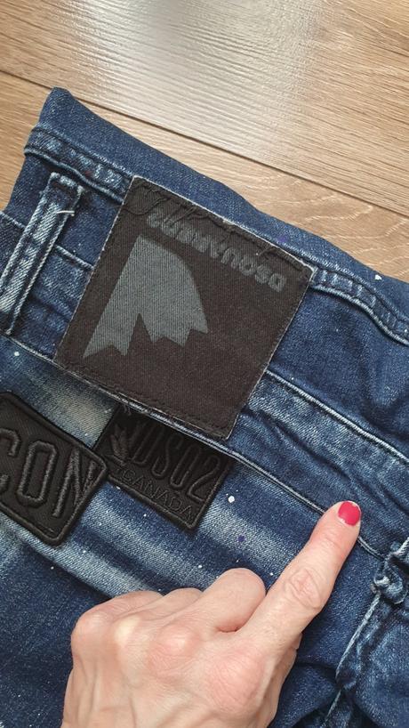 Pánske rifle dsquared, l