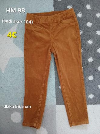 Nohavice 98/104, h&m,104