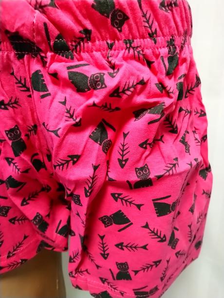 Dievč. cyklámenové pyžamo mačičky v & k, 110-116, 116