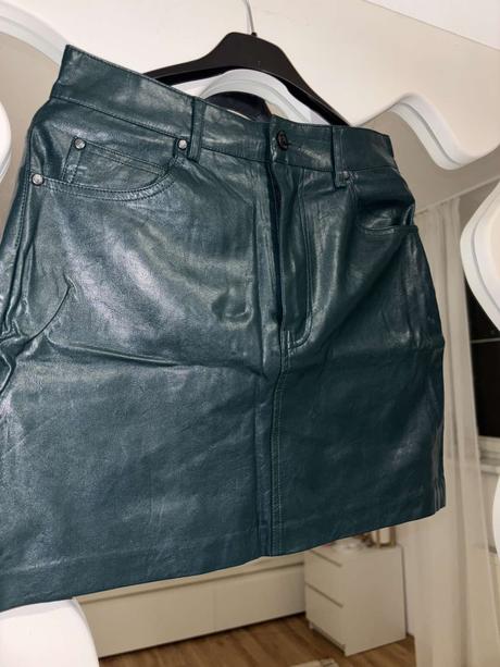 Koženková sukňa pull&bear xs /s, pull&bear,34 / 36 / s / xs