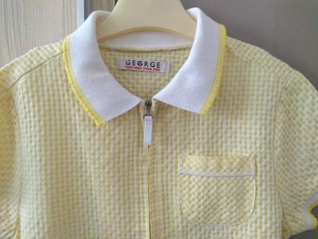 Šaty s golierikom, george,128