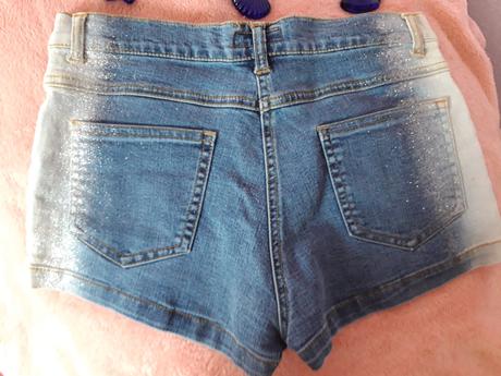 Šortky s glittrami, terranova,30