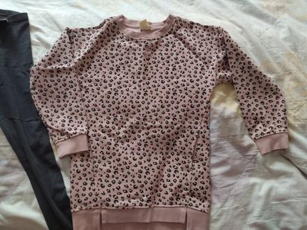 Set legíny - pulovrik, h&m,128