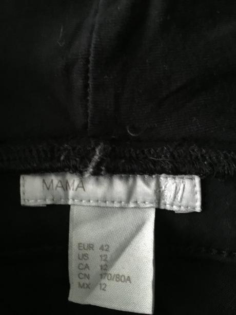 Tehotenske nohavice, h&m,42