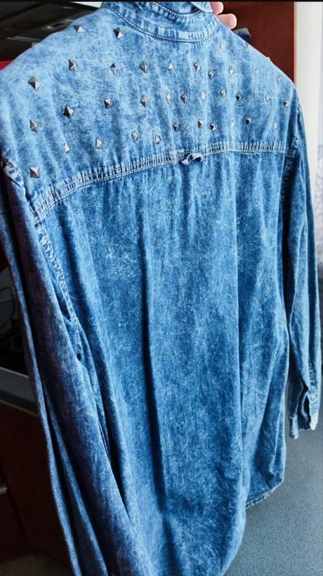 Dámska riflová košeľa h&m, h&m,36