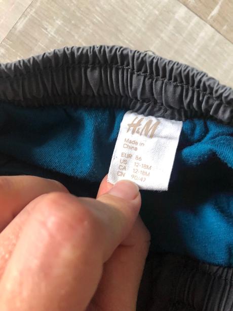 Zateplene nohavice h&m 86, h&m,86