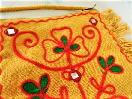 Hippies etno ľanová taška,