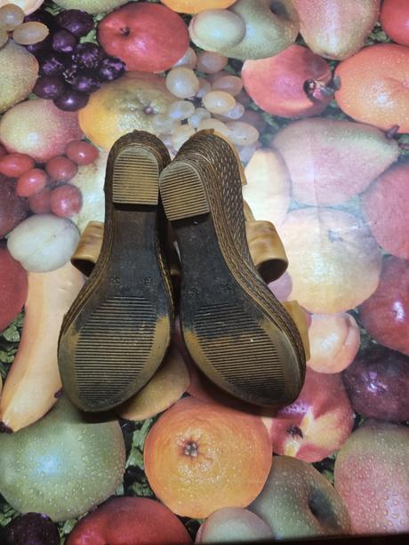 Dámske sandálky na platforme, 38