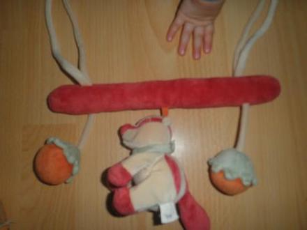 Hrazdička na autosedačku, postieľku noukie s, 